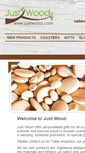 Mobile Screenshot of justwood.com